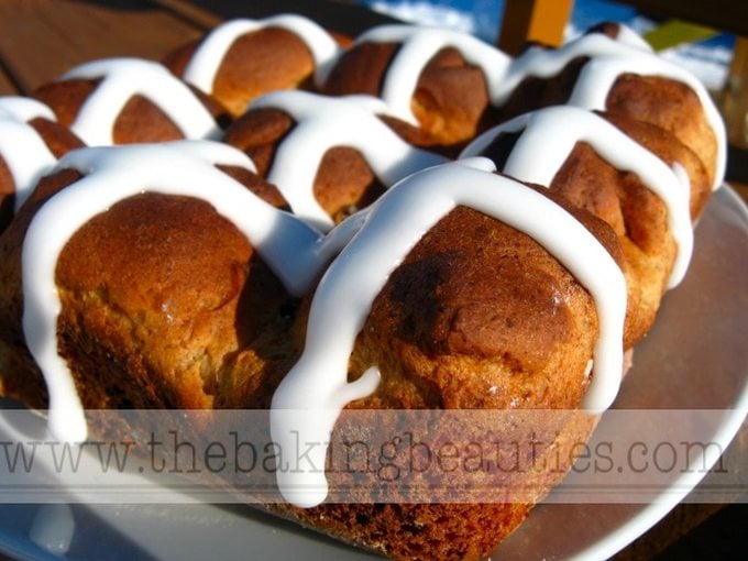 Gluten-free Hot Cross Buns | The Baking Beauties