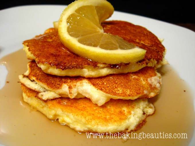 Gluten-free Lemon Ricotta Pancakes | The Baking Beauties