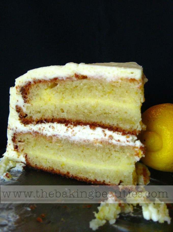 Gluten-free Layered Lemon Cake | The Baking Beauties