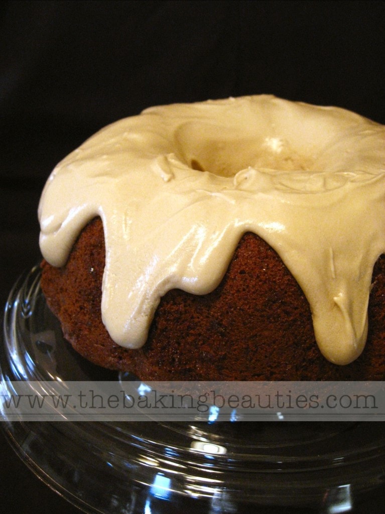 Gluten-free Spice Cake with Maple Cream Cheese Glaze | The Baking Beauties