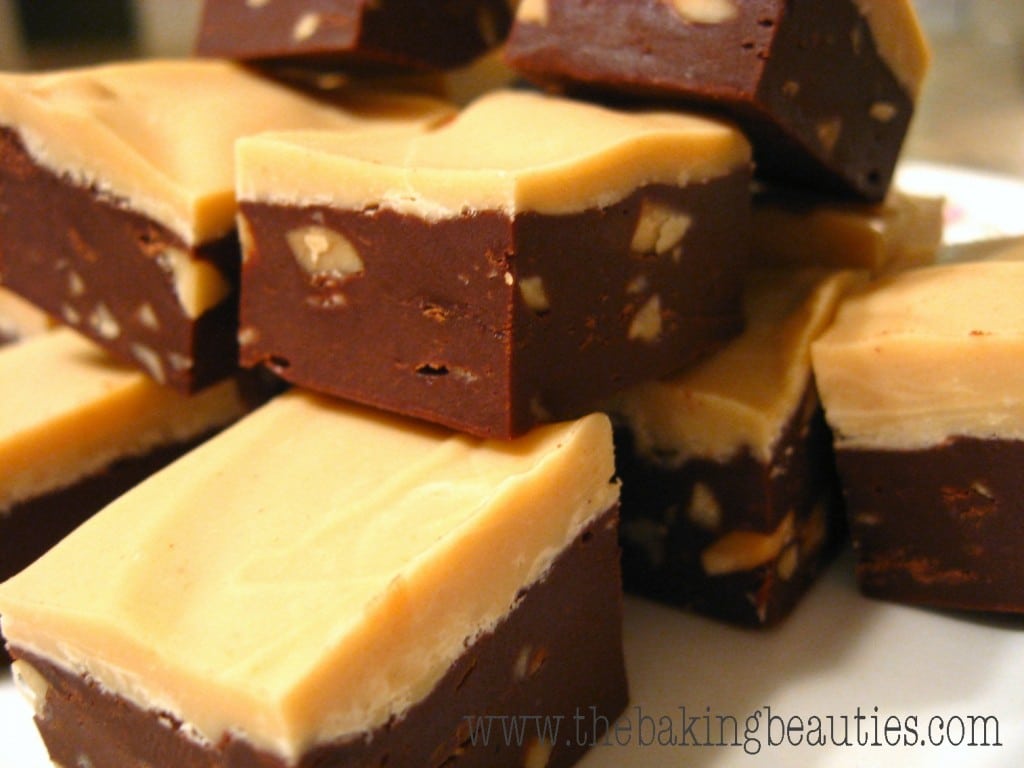Gluten-free Peanut Butter Chocolate Fudge | The Baking Beauties