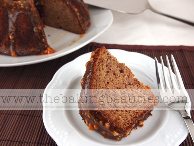 Gluten-free Banana Bread Cake and a Book Review by The Baking Beauties