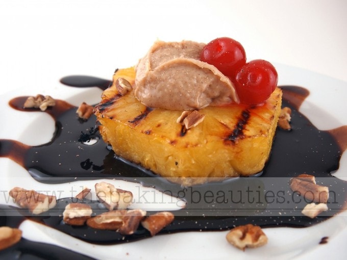 Easy & Decadent Grilled Pineapple | The Baking Beauties