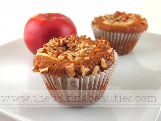 Gluten-free Caramel Apple Muffins | The Baking Beauties