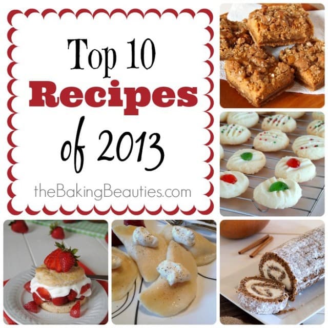 Top Recipes of 2013 from The Baking Beauties