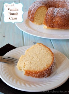 Gluten Free Vanilla Bundt Cake | The Baking Beauties