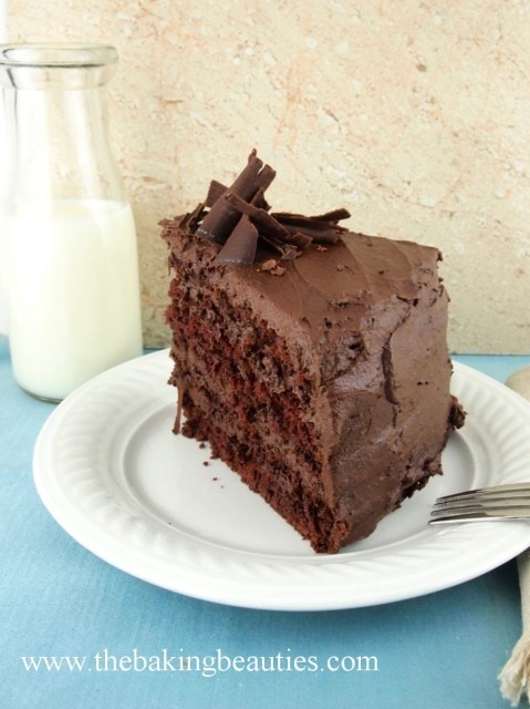 Gluten Free Devil's Food Cake from The Baking Beauties