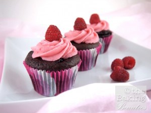 Gluten Free Chocolate Raspberry Cupcakes