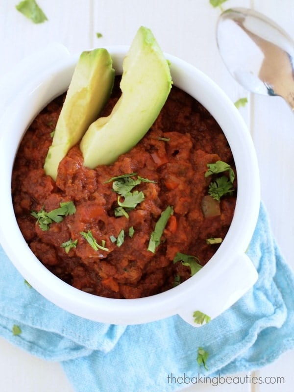 Our Favourite Beef Chili (which just so happens to be Paleo) from The Baking Beauties