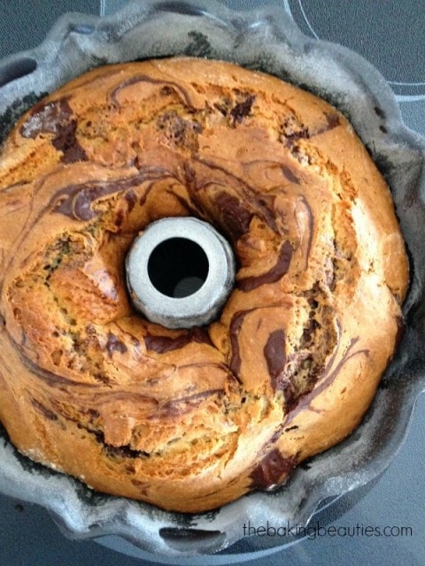 Gluten Free Marble Bundt Cake from The Baking Beauties
